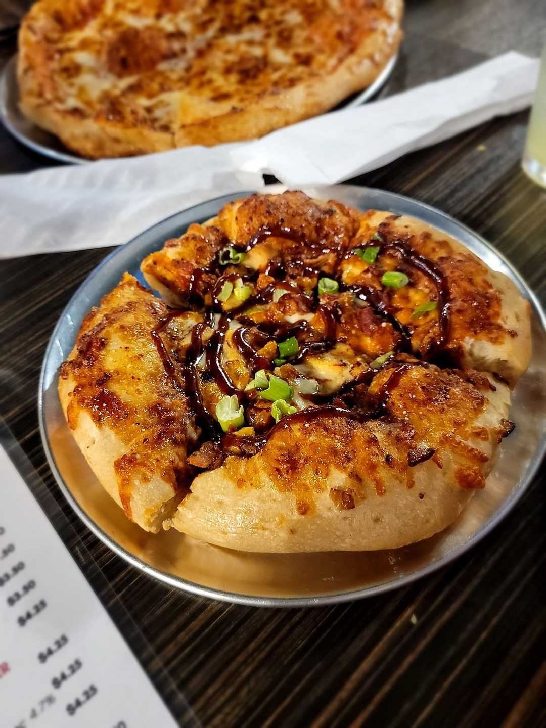 Menu Electric City Pizza Company